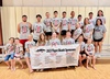 The TigerSharks held its annual team party and awards banquet on July 31, at the Fair Acres YMCA Youth Center in Carthage. The team was treated to pizza (courtesy of Jerry and Lendi Davis), along with numerous side dishes and desserts brought by swim families. Pictured are team members with their sponsor recognition banner, which accompanied them to the various swim competitions they participated in this season. The Lamar swim program has continued to rebuild and grow through the generosity of donations from the surrounding community. Special thanks to our 2023 TigerSharks sponsors: (Red Level $1-$99) Heritage Tractor Inc., Lamar Democrat/Lewis Co. Press, Barton County Title Co., Konantz Warden Funeral Home, Fast Eddie Hot Rod Shop, Mother Tucker’s Pizza, Starlight Training Center Inc., Warehouse Tire of Liberal, Morrison Printing LLC, (Black Level $100-$249) Barton County Electric Cooperative, Karen Wegener, Kenneth Howard, Curt and Susan Roland, Jacks Ice Cream, Jones Plumbing Heating & AC, Lamar Travel Plaza, Pump N Petes #37, Lamar Lions Club, Republic Services, Seed & Farm Supply, Inc., Shelter Insurance, Stateline Pit Stop, Vision Solutions, (White Level) Lamar Bank & Trust, Carol Reavley, Jerry and Lendi Davis, Community National Bank, Lamar Elks Lodge #2800, Redneck Outdoor Products, Taco Bell, Elizabeth and Matt Davis and Family, Mason Davis and Family and Isenhower Lumber Company, Inc.
