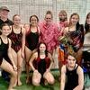 The Lamar High School girls swim team kicked off their season at the Carthage Relays on December 3.