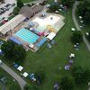Drone photo courtesy of Joe Davis
A large crowd was on hand for the annual Lamar Invitational Swim Meet held Saturday, July 17 at the Lamar Aquatic Park.