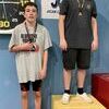 Halen Lock, sixth place, and T.J. Born, fourth place, represented the TigerSharks on the medal podium for 13-14 Boys 200 yard IM at Tri-State Conference “B” Swim Championships on Saturday, July 31.
