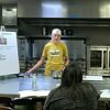 Food demonstrations are popular as 4-H youth enjoy trying new recipes that they share with others.
