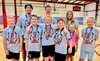 The Lamar TigerSharks concluded the 2023 summer swim season at Tri-State Conference “A” Swim Championships on August 5 and 6 in Monett. Pictured are the team’s nine “A” qualifiers. Pictured, left to right: (front row), Graham Davis, Kai Lilienkamp, Owen Blanchard, Pryor Brown, Monroe Brown and Elsie Blanchard; (back row) Ryan Davis, Koen Lilienkamp and Alix Davis. Graham and Ryan were unable to compete at championships, but results for the other seven swimmers will be available in a future edition of the Lamar Democrat.